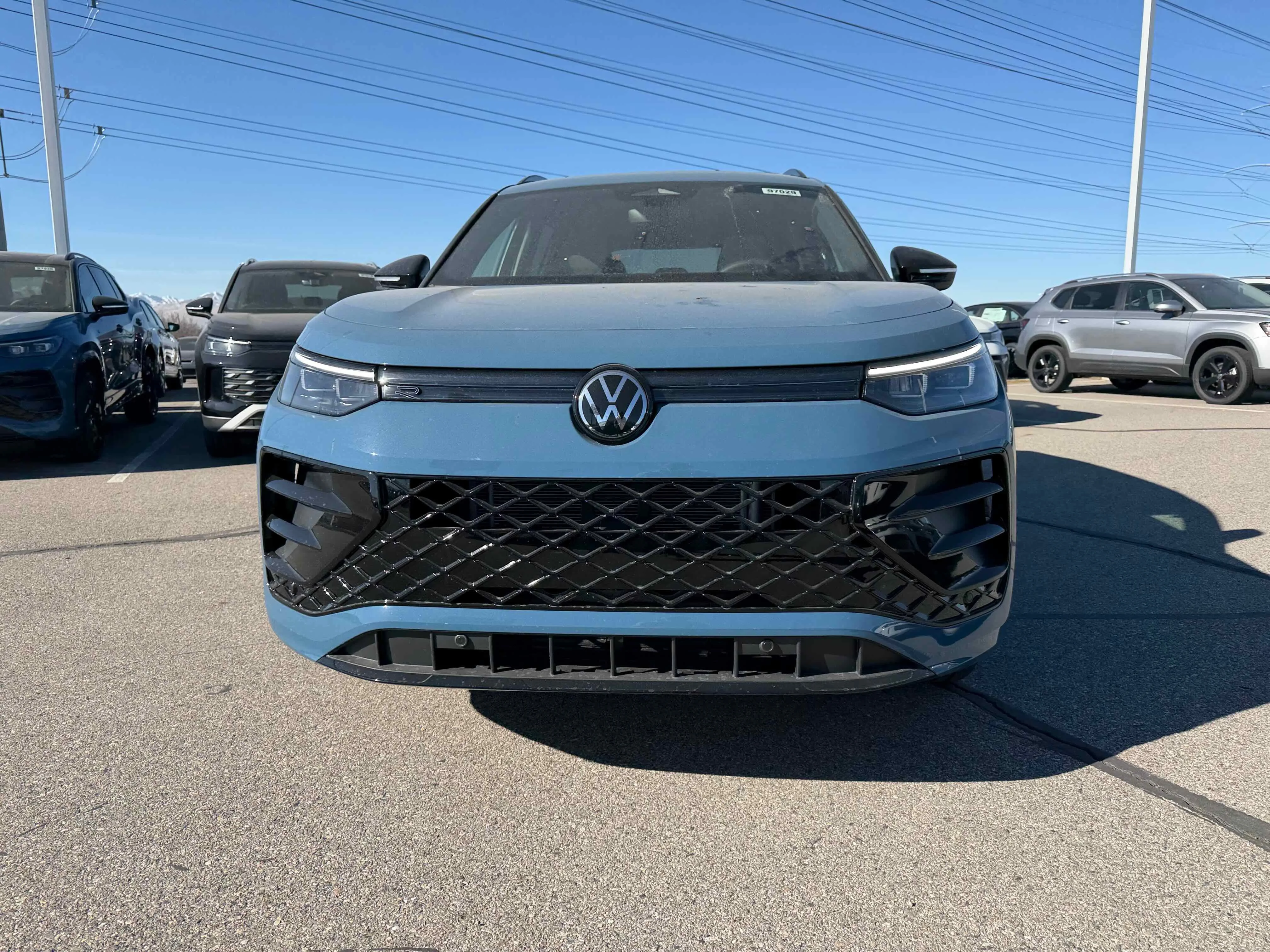 New 2026 Blue Volkswagen SE R-Line Black image 2