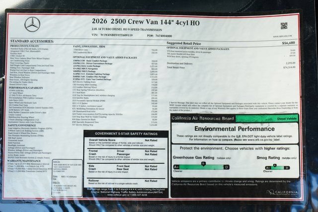 New 2026 Stone Gray Mercedes-Benz Cargo 144 WB image 60