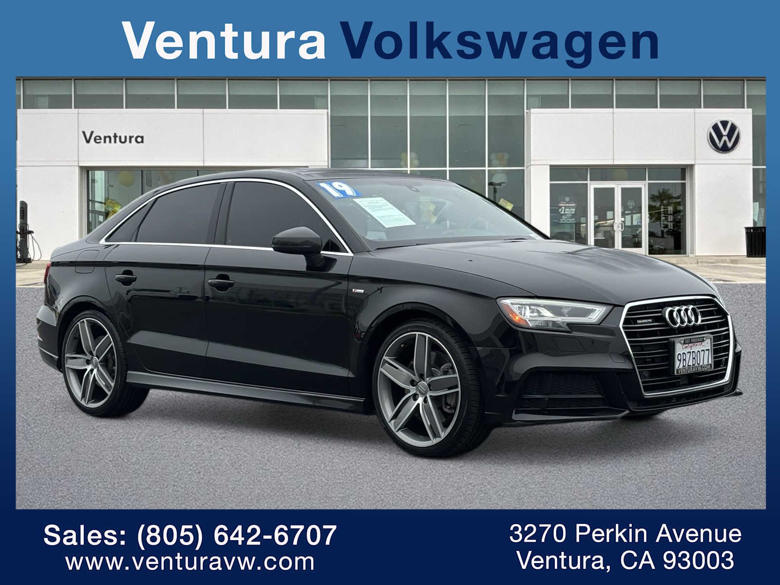 2019 Audi A3 Sedan Premium Plus