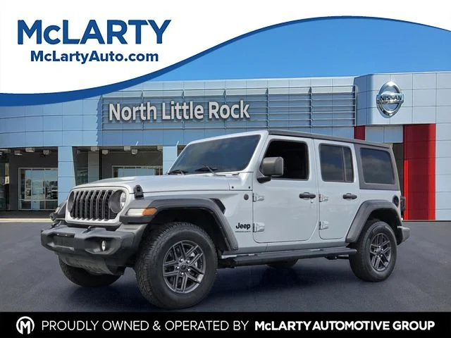 Used 2024 Silver Jeep Sport S image 1