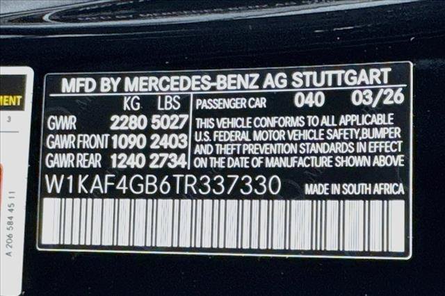 New 2026 Black Mercedes-Benz C 300 image 60