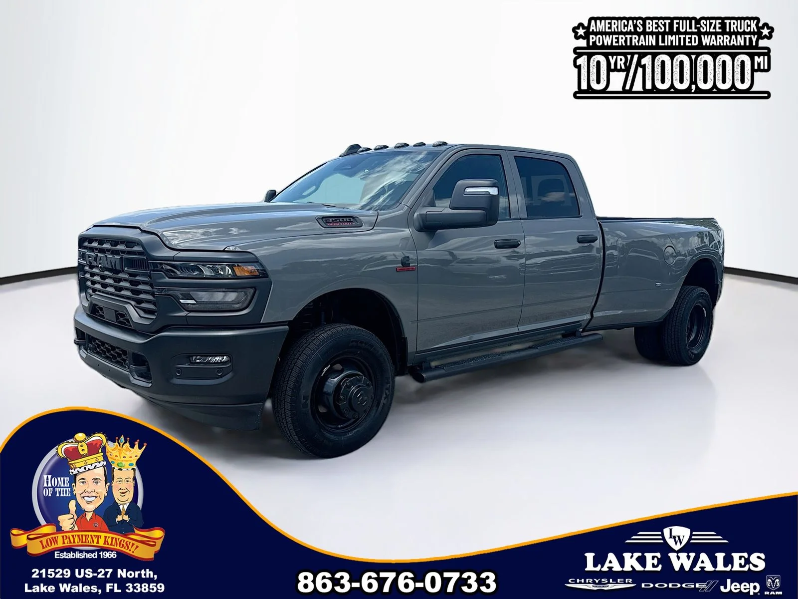 New 2026 Ceramic Gray Clear-Coat Exterior Paint RAM TRADESMAN image 2