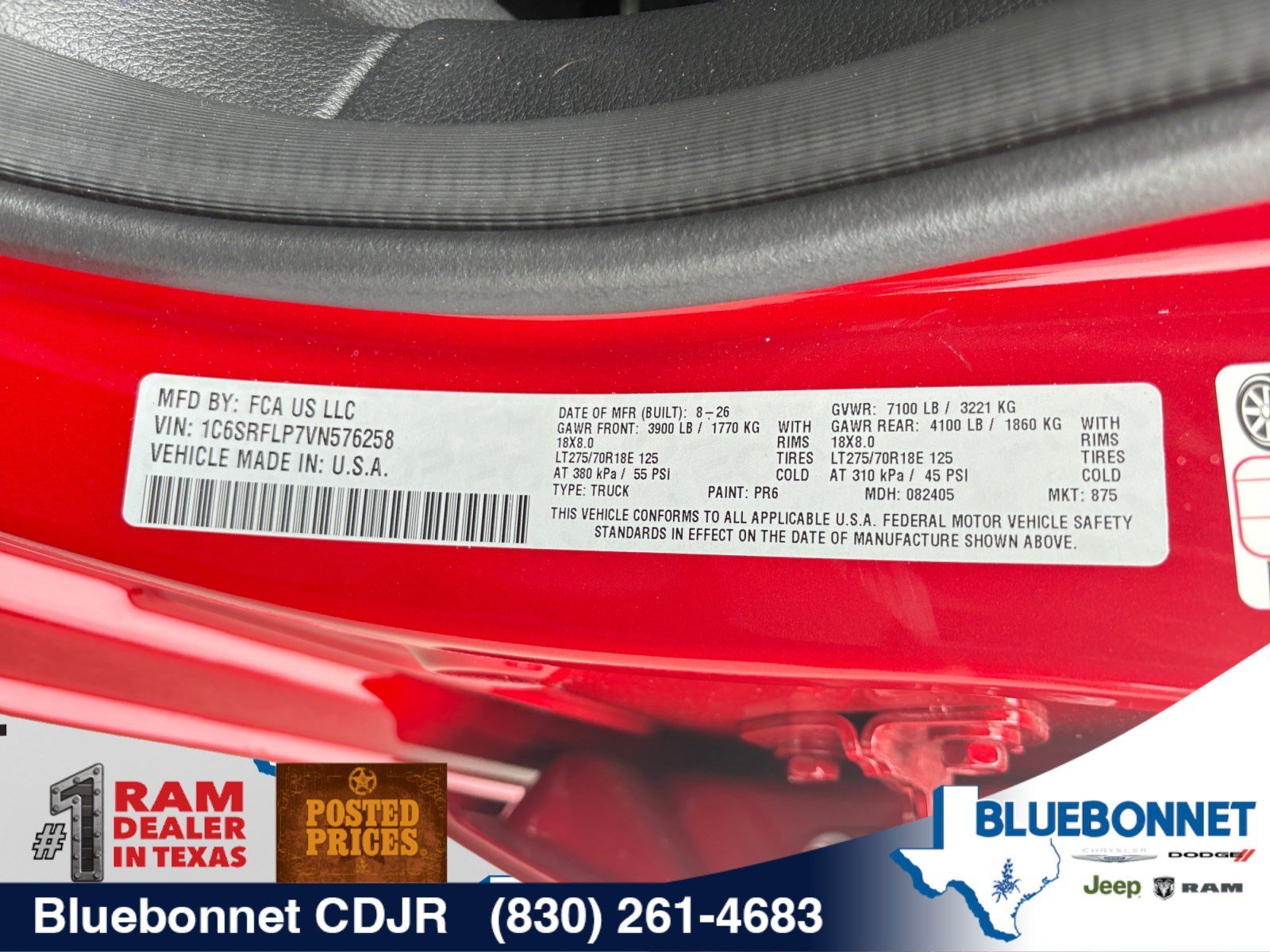 New 2027 Molten Red Pearl-Coat Exterior Paint RAM Rebel image 24