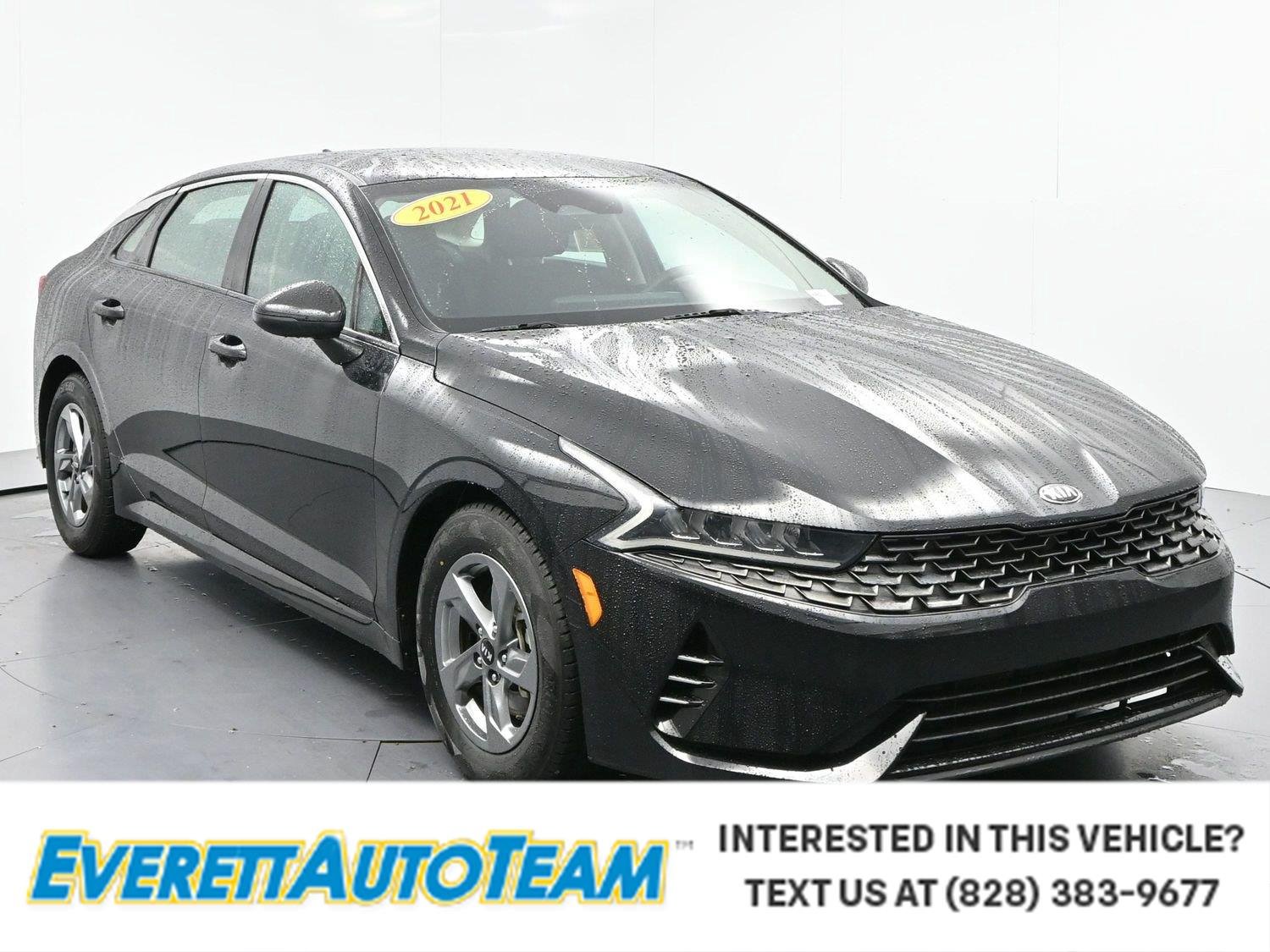Used 2021 Ebony Black Kia LXS image 1