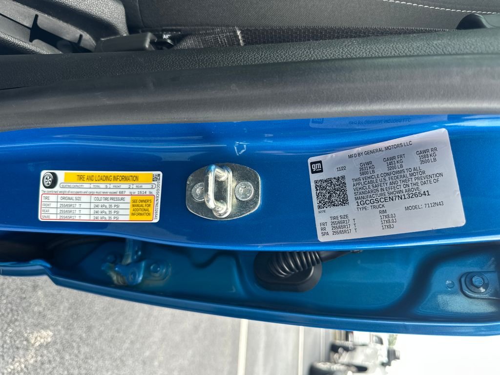 Used 2022 Blue Chevrolet LT image 23
