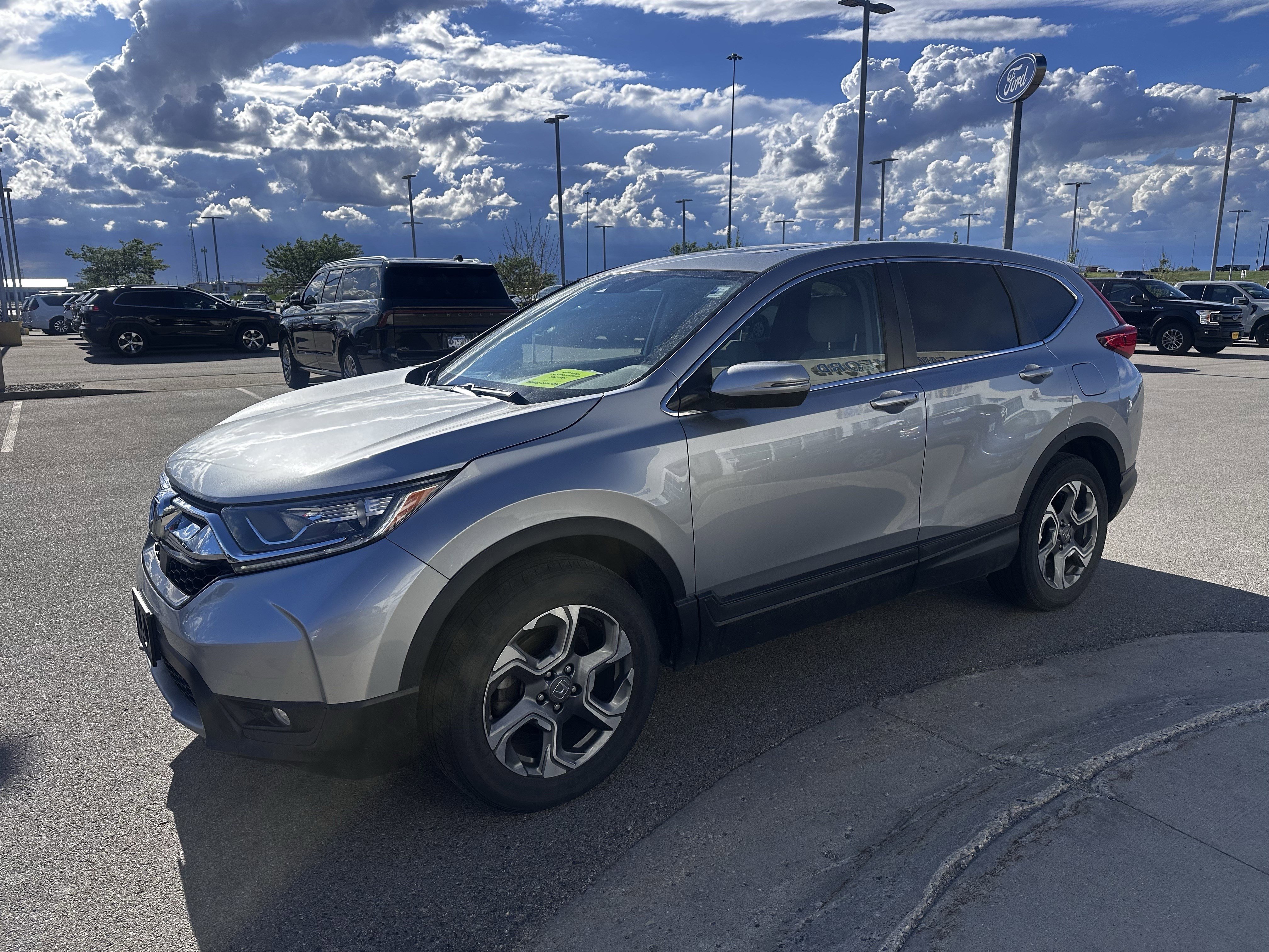 Used 2019 Lunar Silver Metallic Honda EX image 2