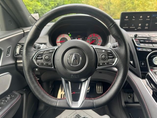 Used 2024 Majestic Black Pearl Acura A-Spec Advance Package image 22