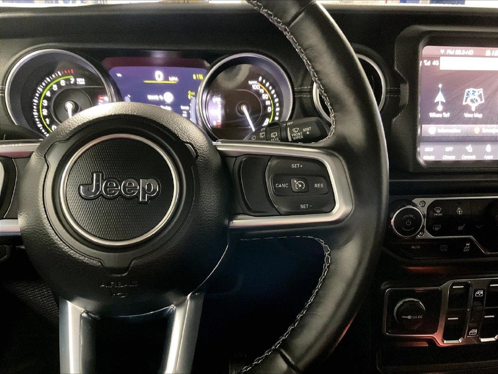 Used 2023 Gray Jeep Sahara 4xe image 23