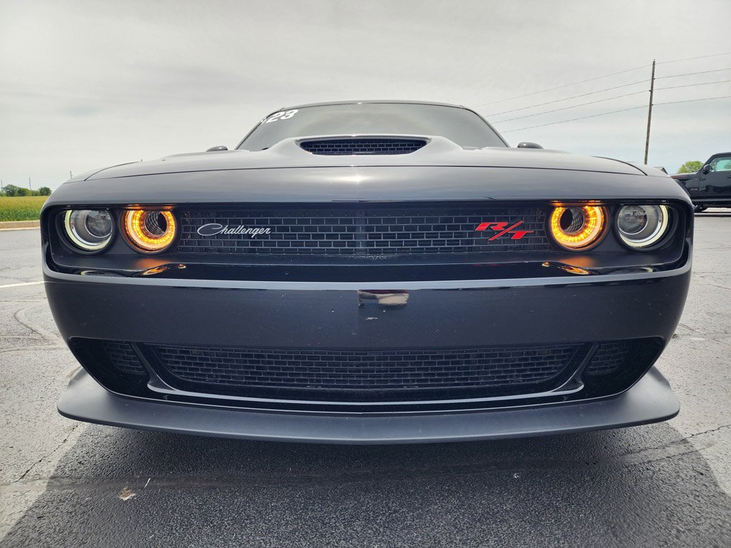 Used 2023 Pitch Black Clearcoat Dodge R/T Scat Pack Widebody image 2