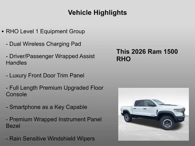 New 2026 Bright White Clear-Coat Exterior Paint RAM RHO image 34