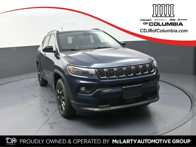 New 2026 Fathom Blue Pearl-Coat Exterior Paint Jeep Latitude image 1