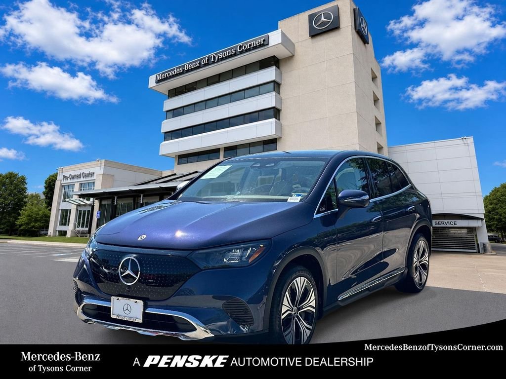 Certified Used 2023 Twilight Blue Metallic Mercedes-Benz 350 SUV image 1
