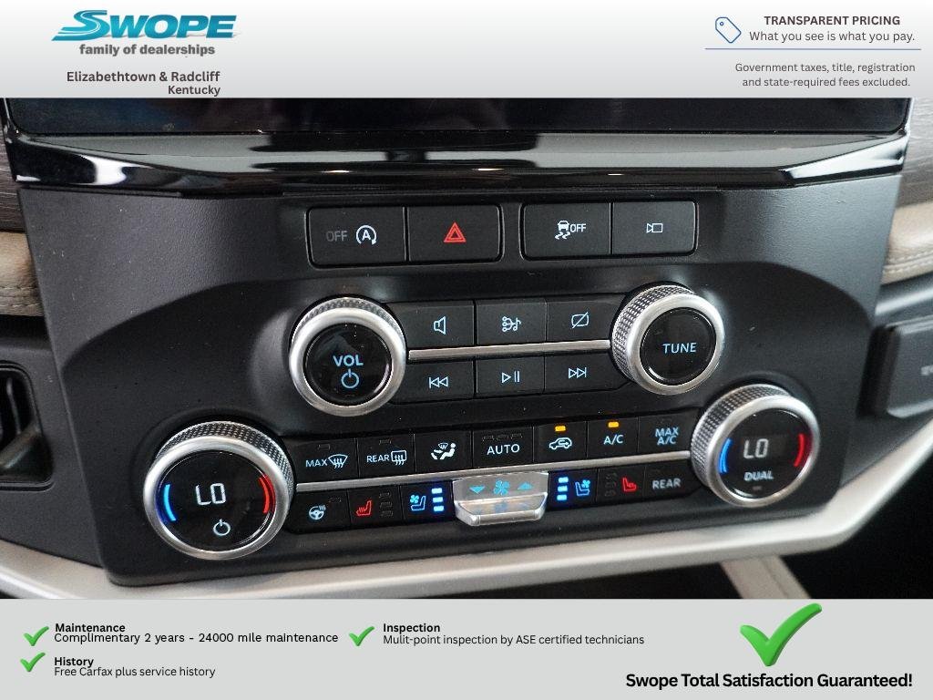 Used 2024 Dark Matter Gray Metallic Ford Limited image 24