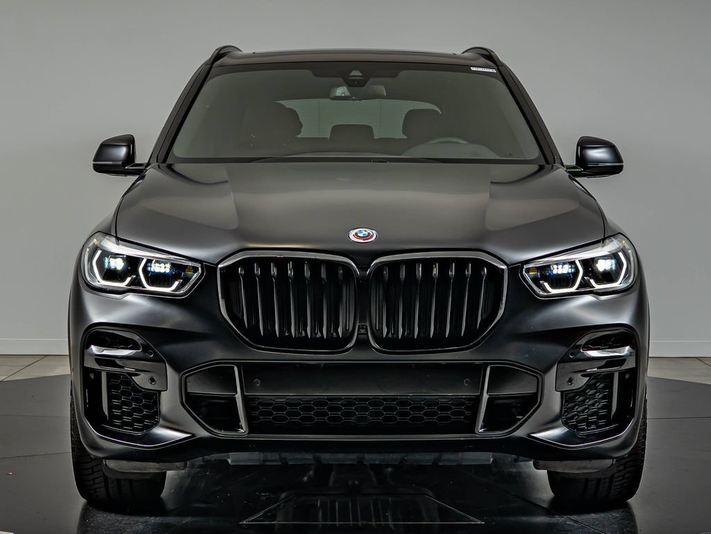 Used 2023 Frozen Black Metallic BMW M50i image 2