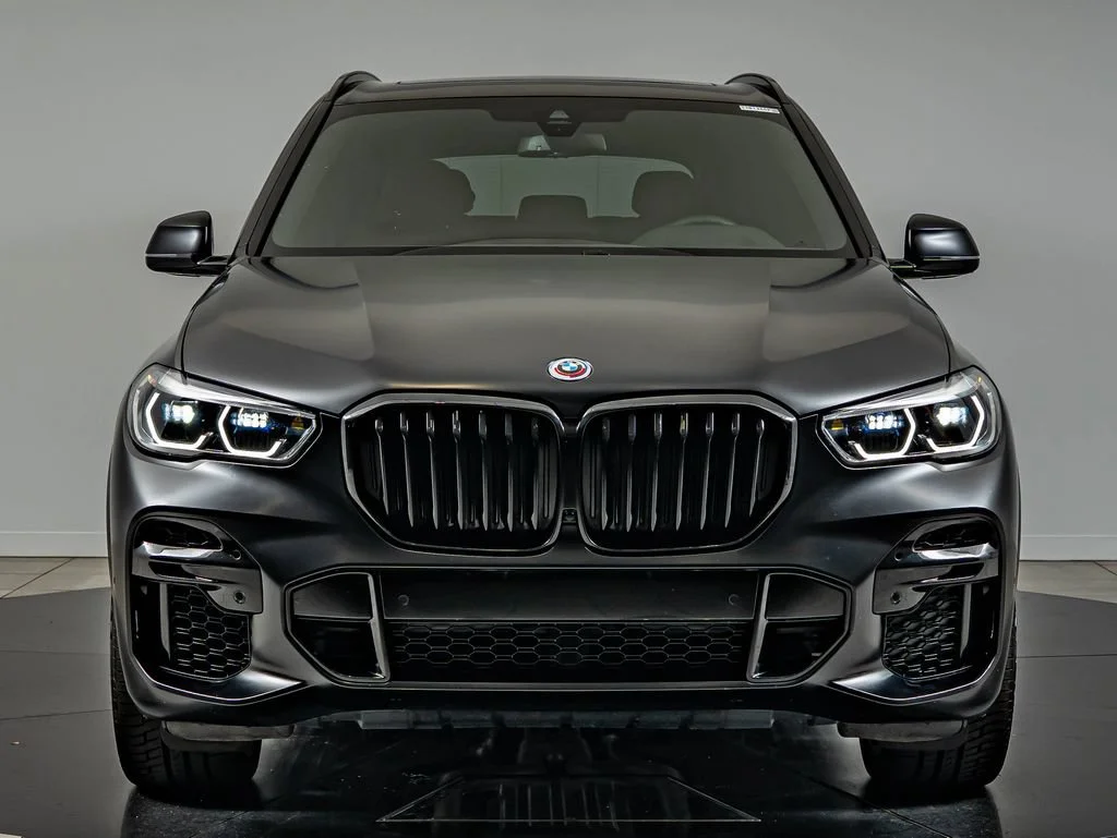 Used 2023 Frozen Black Metallic BMW M50i image 2