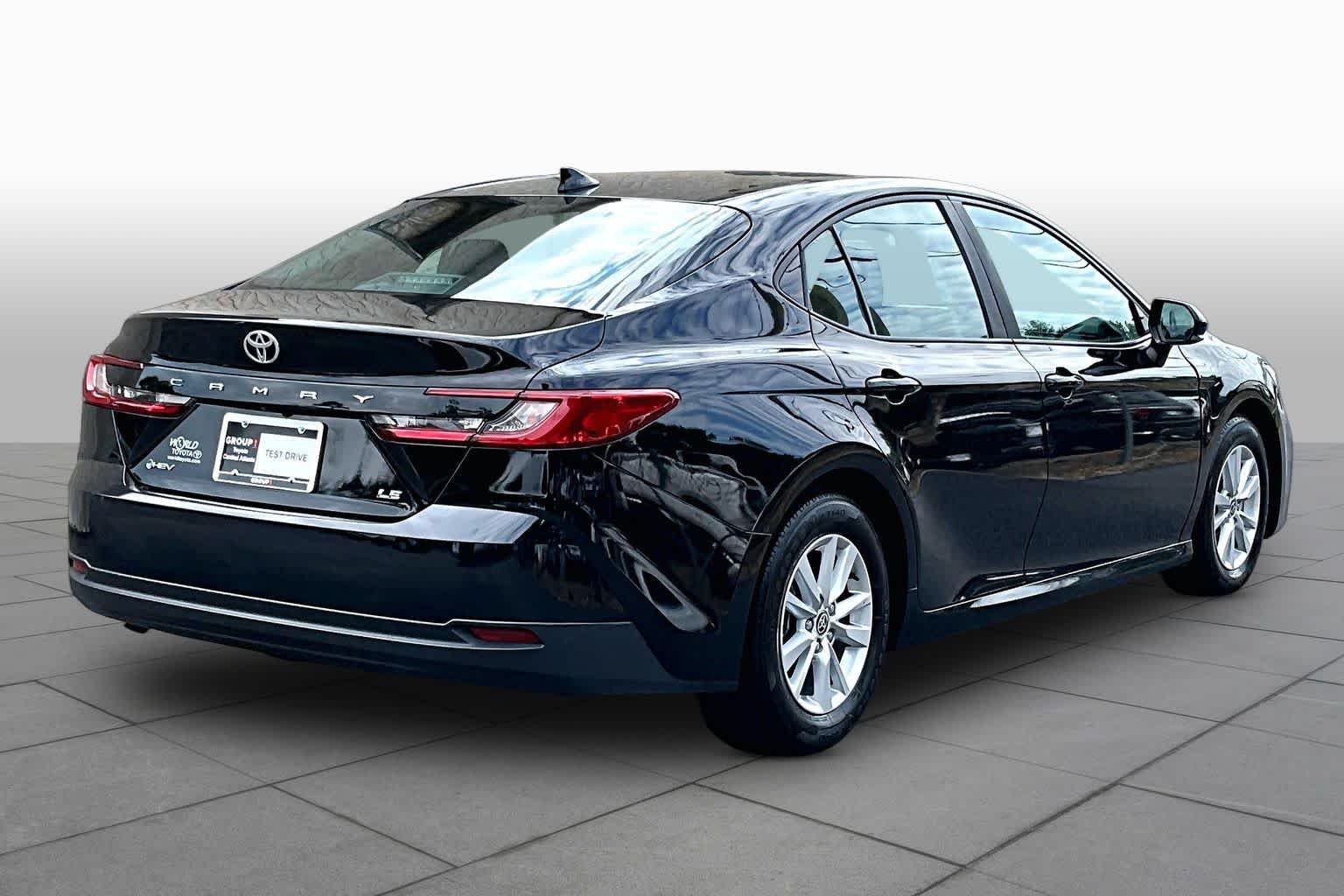 Used 2025 Midnight Black Metallic Toyota LE image 25