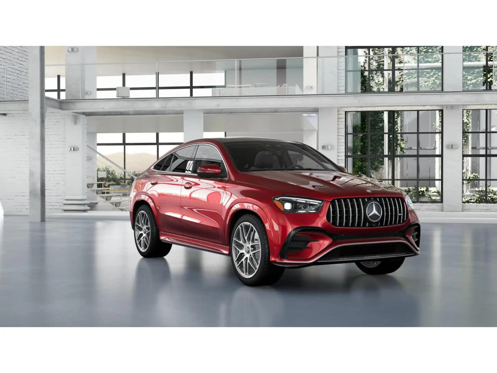 Used 2024 MANUFAKTUR Cardinal Red Metallic Mercedes-Benz AMG® GLE 53 image 9