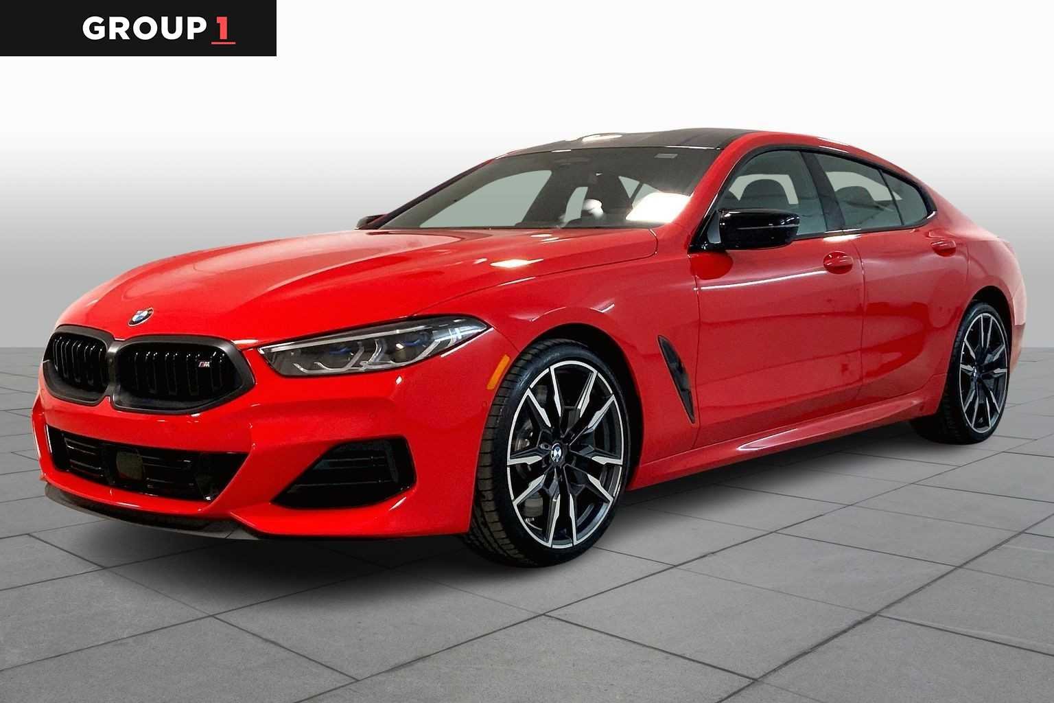 Light Red 2026 BMW 8 Series M850i Gran Coupe xDrive Coupe All-Wheel Drive