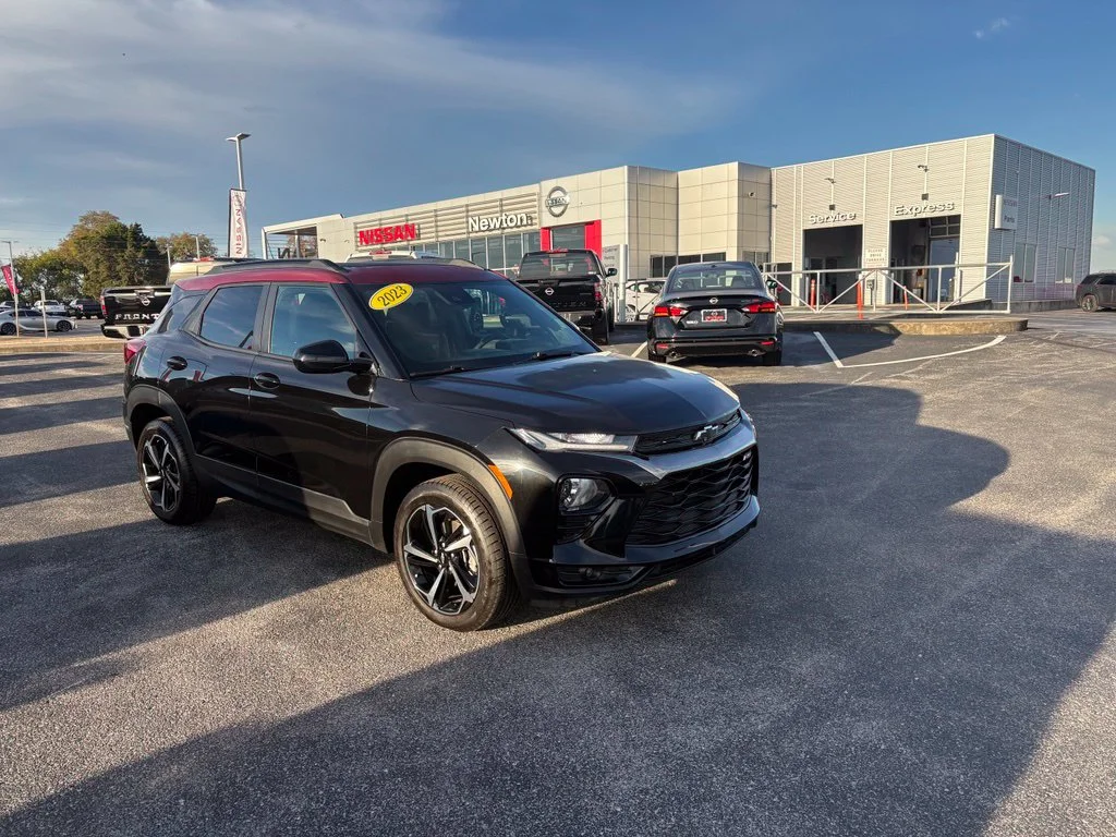Certified Used 2023 Black Chevrolet RS image 2