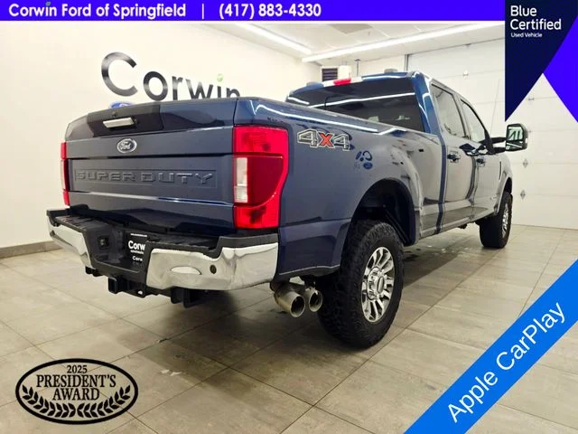 Certified Used 2020 Blue Jeans Metallic Ford Lariat image 7