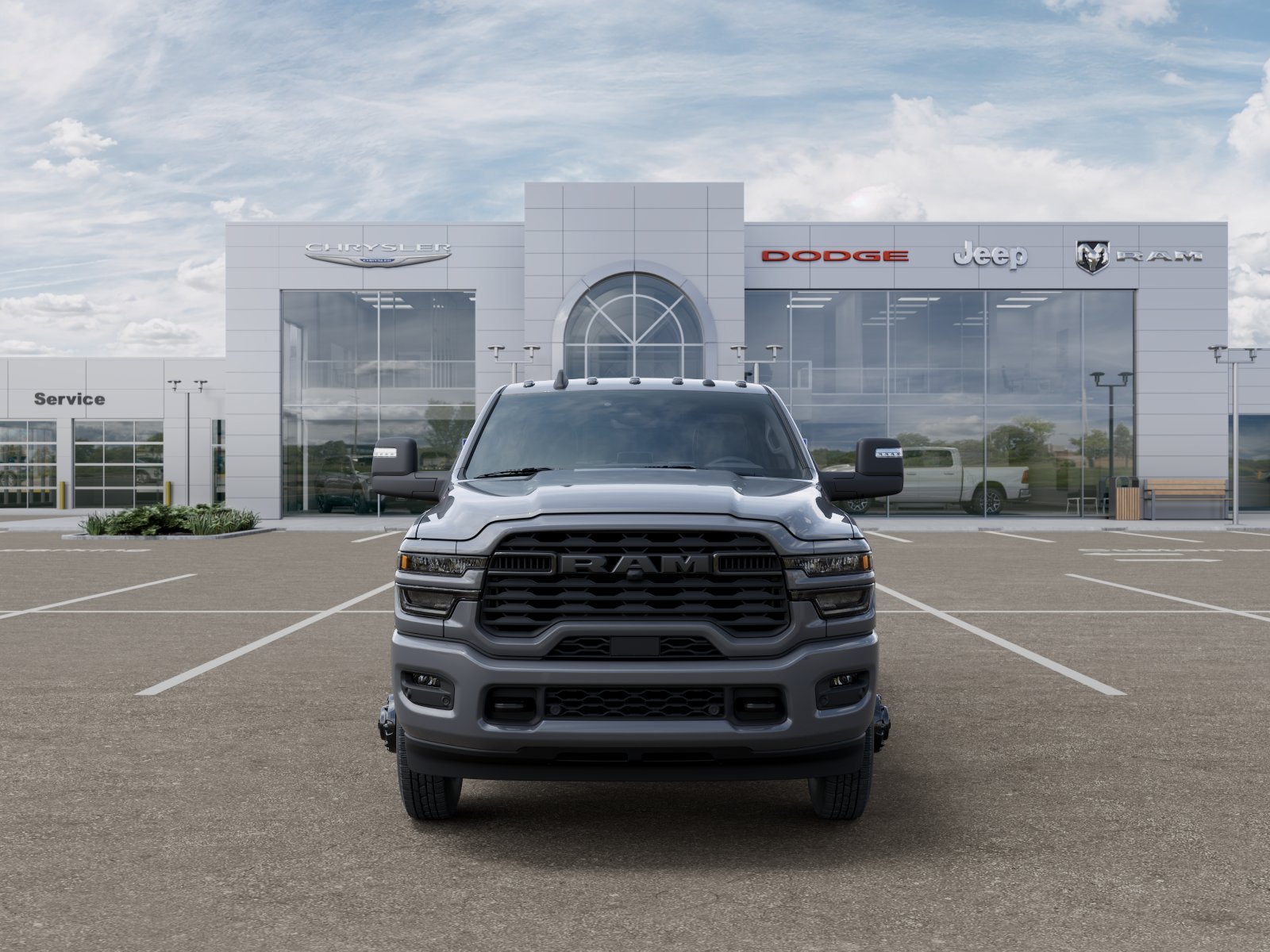 New 2026 Ceramic Gray Clear-Coat Exterior Paint RAM Big Horn image 32