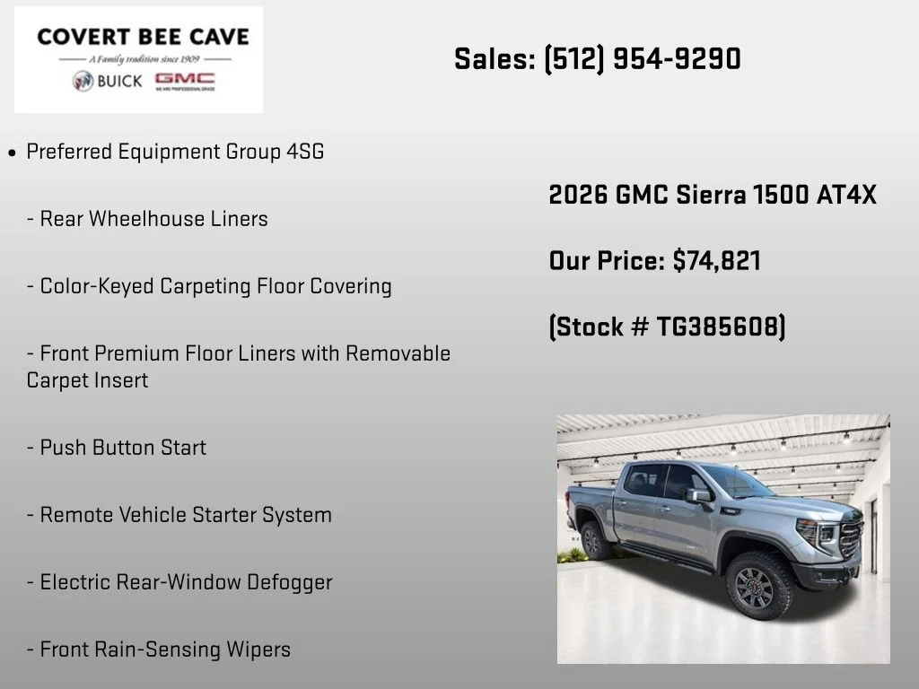 New 2026 Silver GMC AT4X image 13