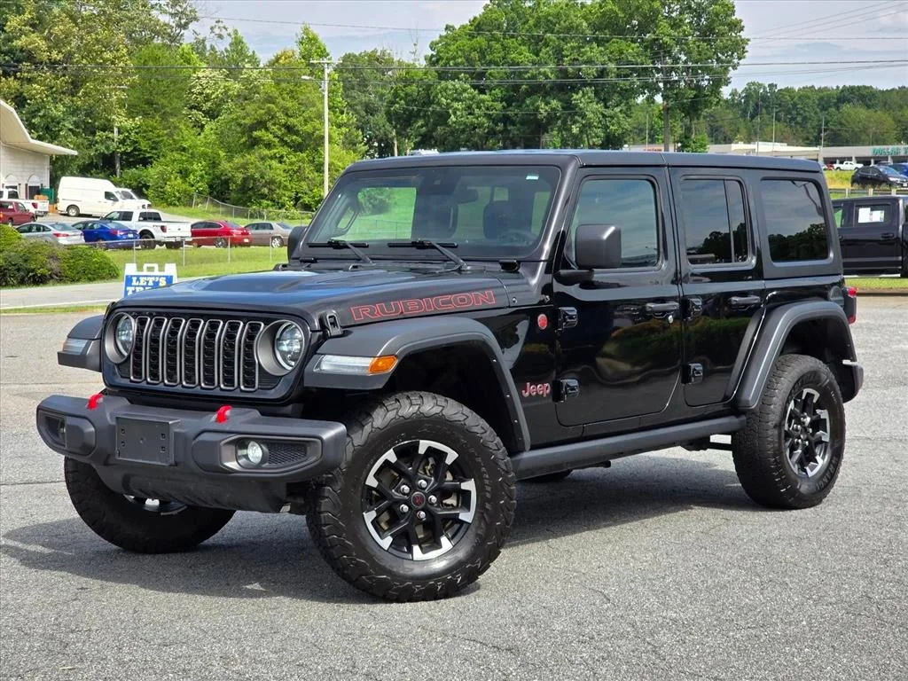 Used 2025 Black Jeep Rubicon image 2
