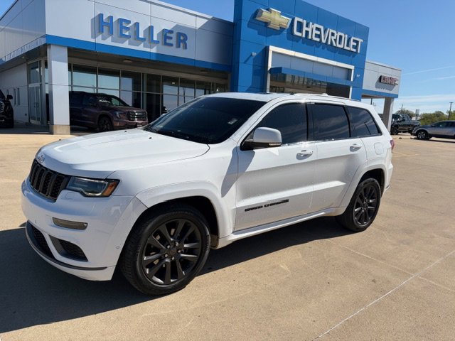 Used 2018 Bright White Clearcoat Jeep High Altitude image 3