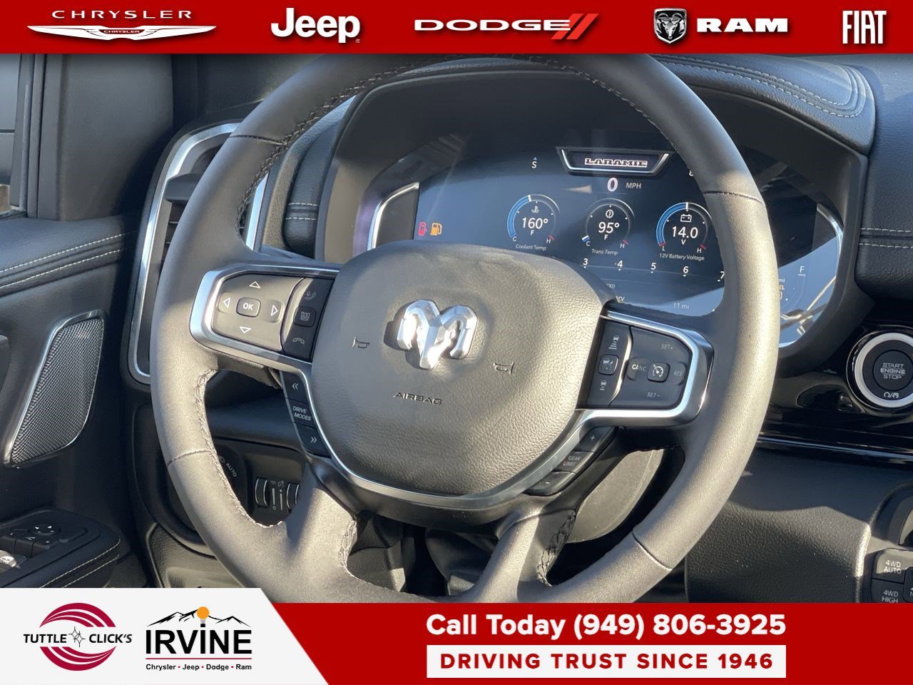 New 2026 Serrano-Green Metallic Exterior Paint RAM Laramie image 15