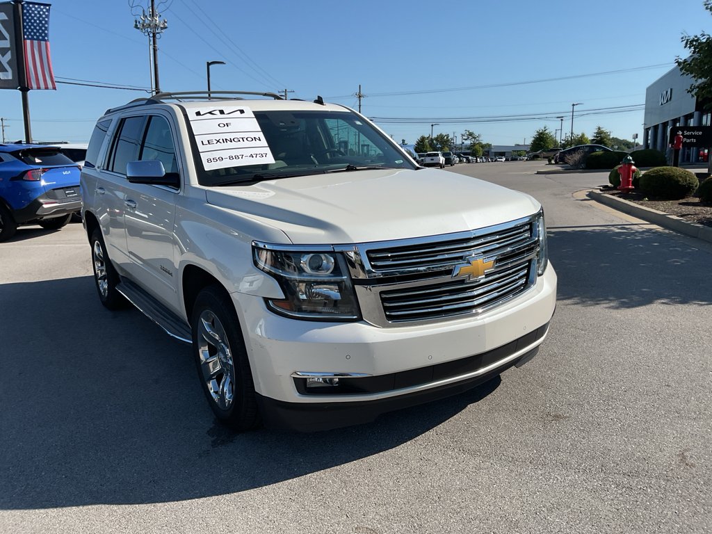 Used 2015 White Diamond Tricoat Chevrolet LTZ image 2