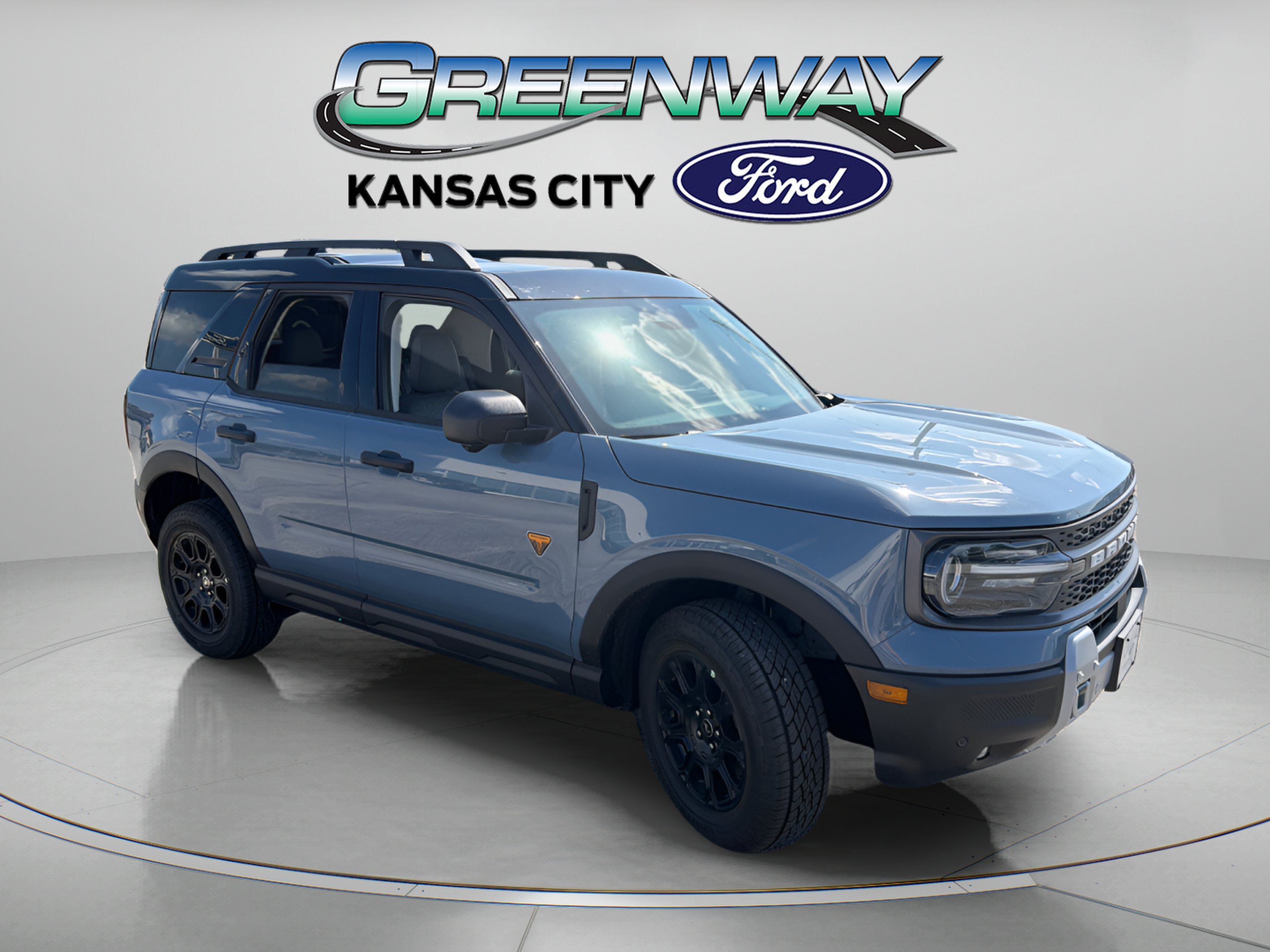 New 2026 Azure Gray Metallic Tri-Coat Ford Badlands® image 1