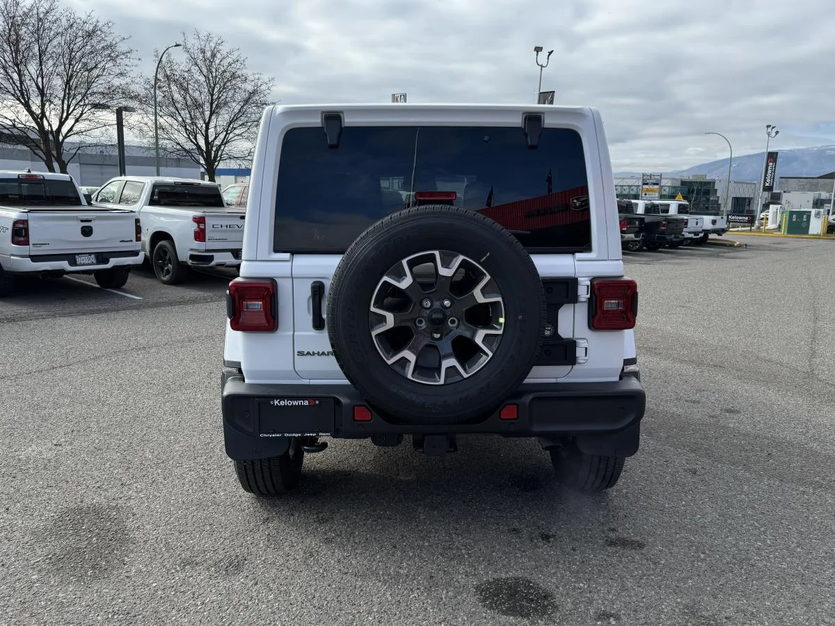 New 2026 White Jeep Sahara image 6