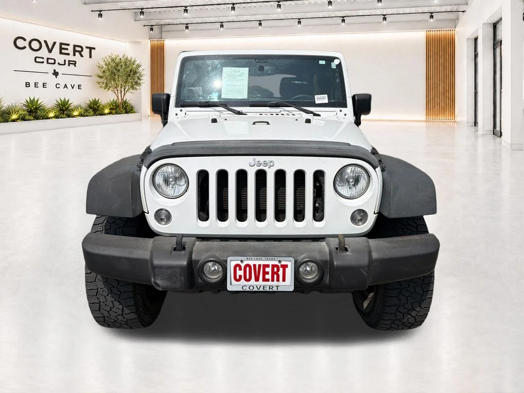 Used 2017 White Jeep Unlimited Sport image 3