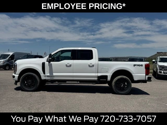 New 2026 Star White Metallic Tri-Coat Ford F-250® Lariat® image 2