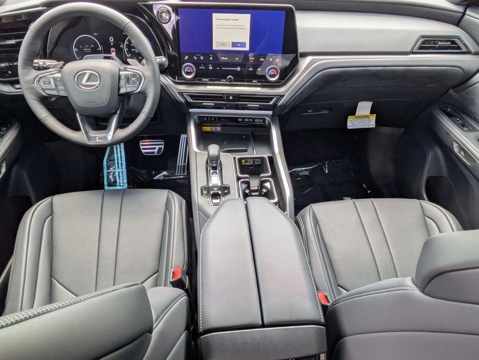 New 2026 Caviar Lexus TX 500h F SPORT PERFORMANCE PREMIUM AWD image 13