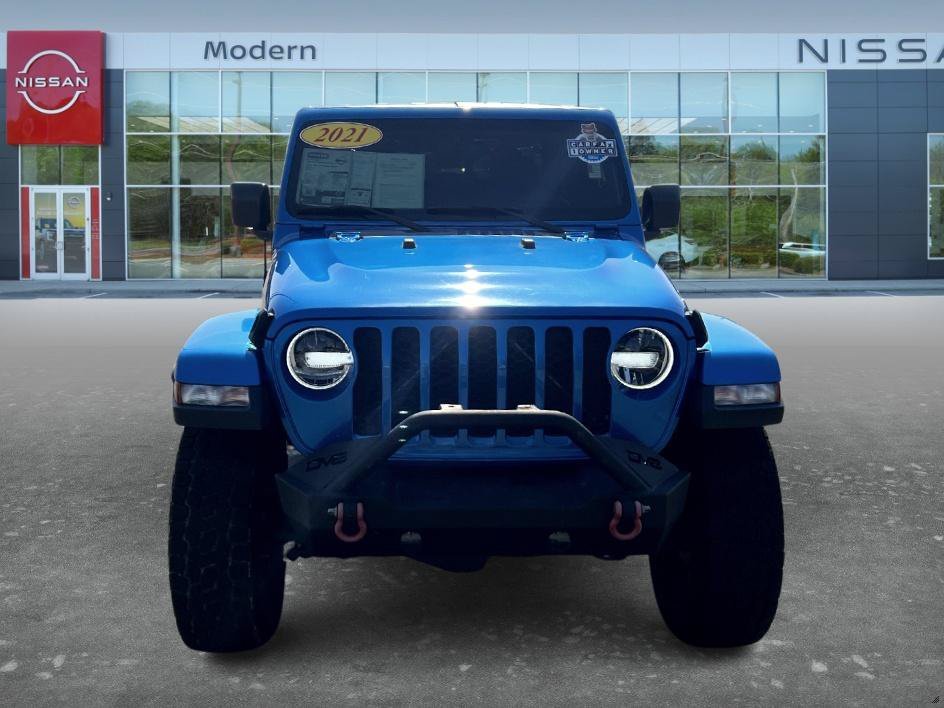 Used 2021 Hydro Blue Pearlcoat Jeep Sport S image 2
