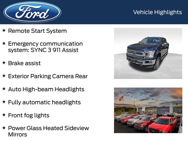 Used 2019 Blue Ford XLT image 9