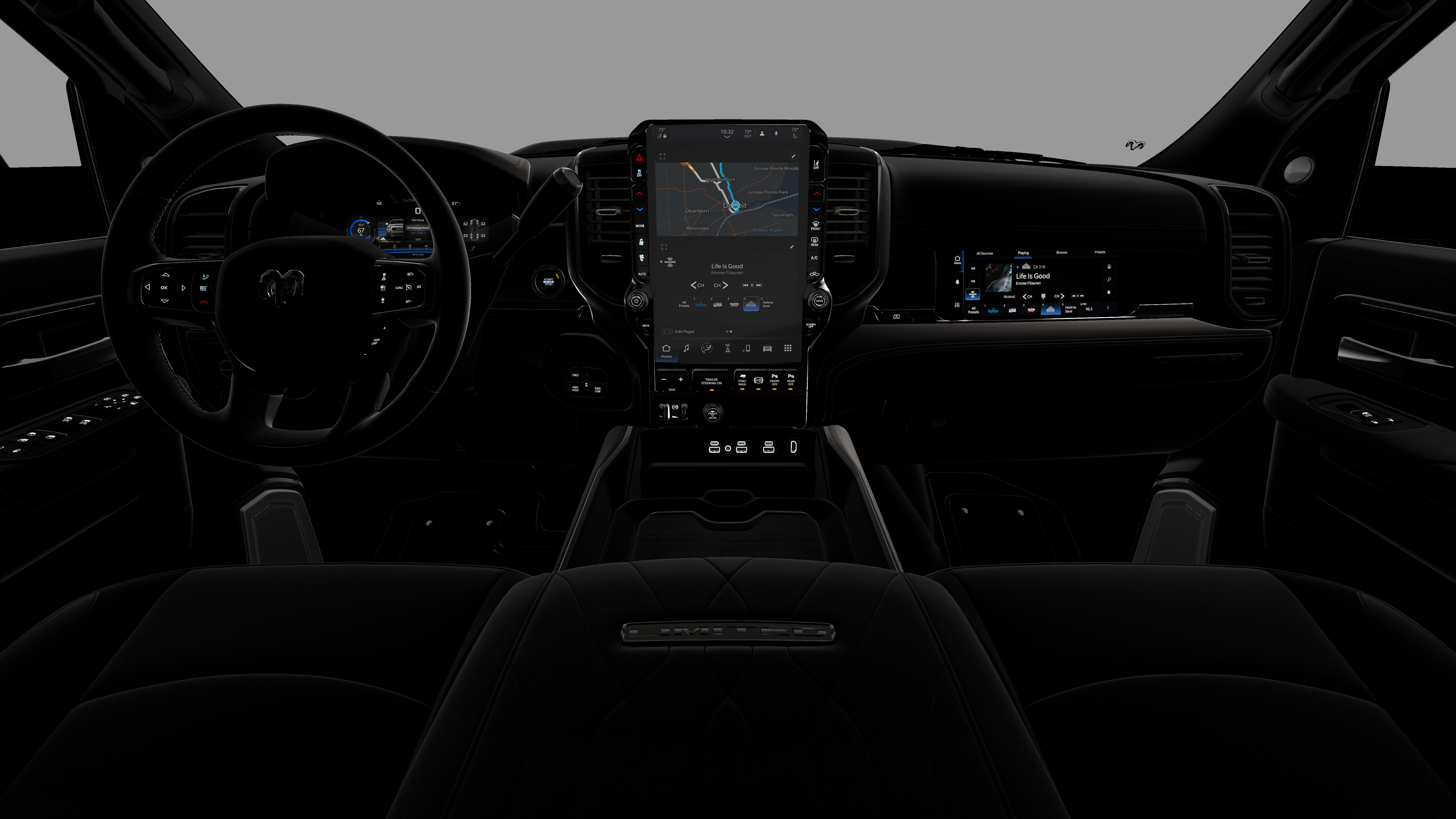New 2026 Diamond Black Crystal Pearl-Coat Exterior Paint RAM Limited image 18