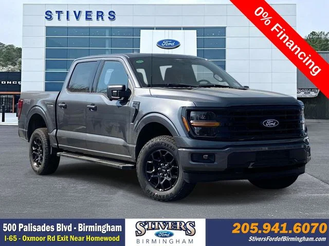 New 2026 Gray Ford XLT image 1
