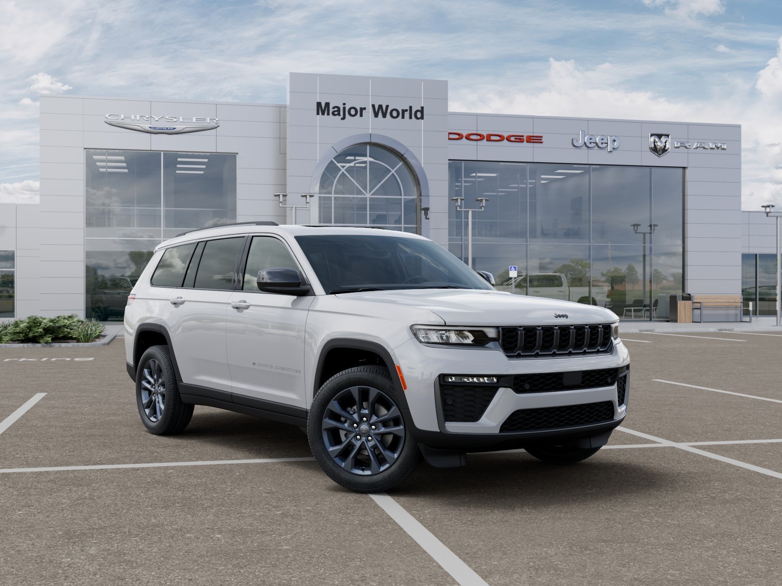 New 2026 Bright White Clearcoat Jeep  image 5