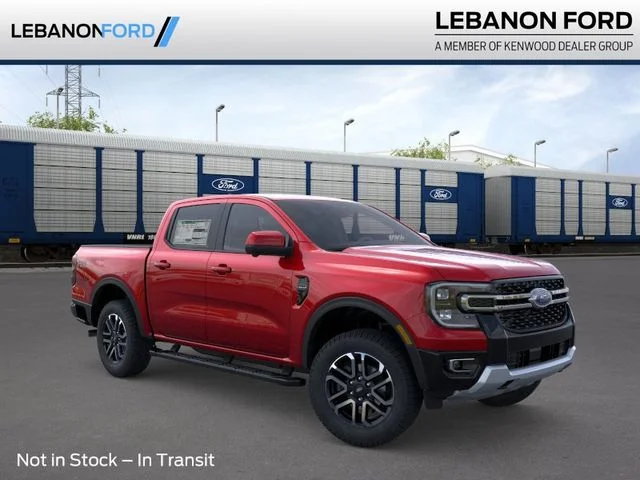 New 2026 Red Ford Lariat image 1