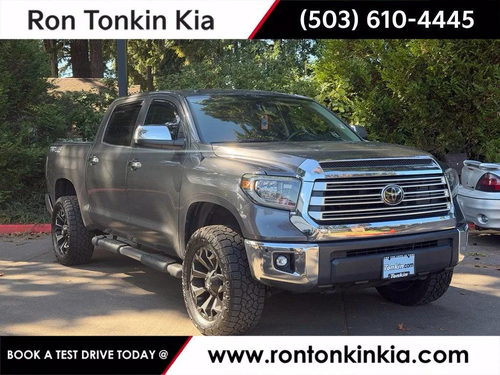 Used 2018 Magnetic Gray Metallic Toyota Limited image 1