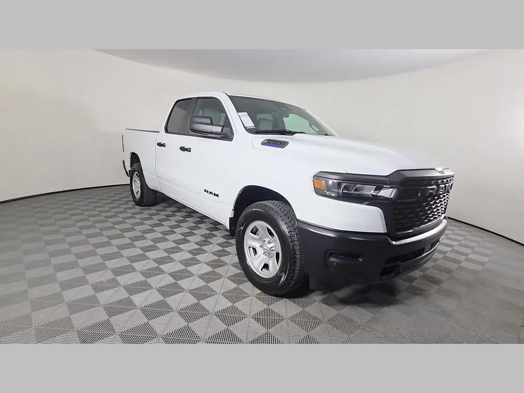New 2027 Bright White Clear-Coat Exterior Paint RAM Tradesman image 39