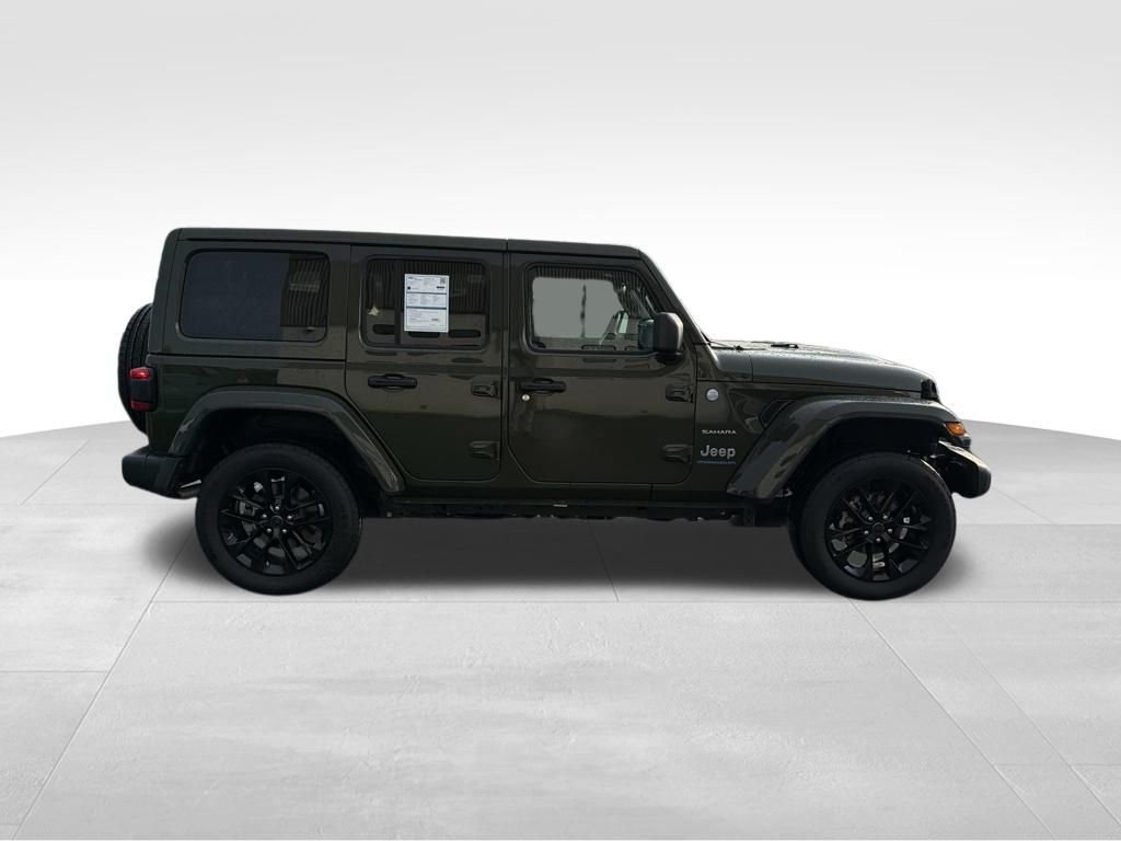 Certified Used 2024 Sarge Green Clearcoat Jeep Sahara 4xe image 5
