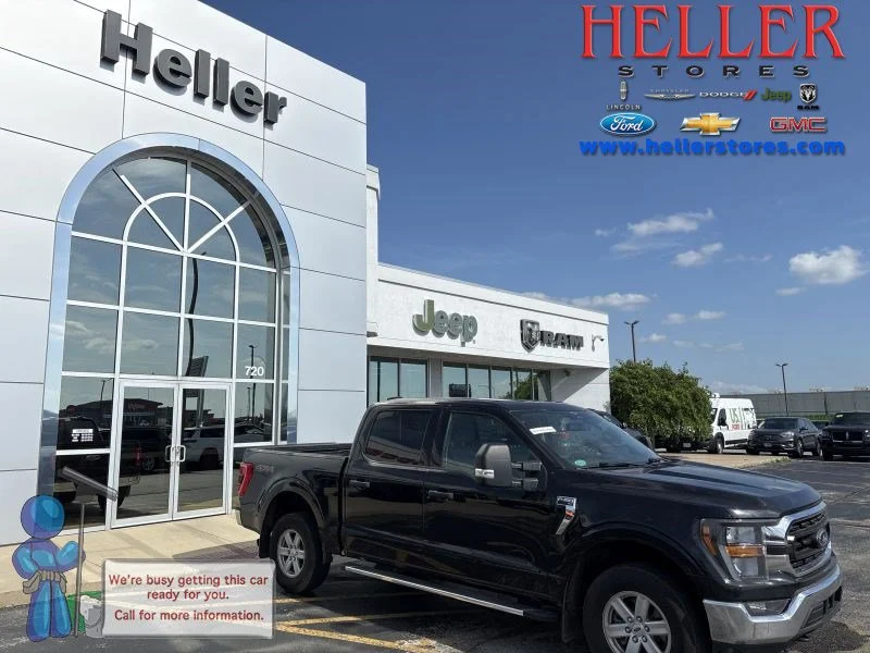 Used 2023 Black Ford XLT image 1