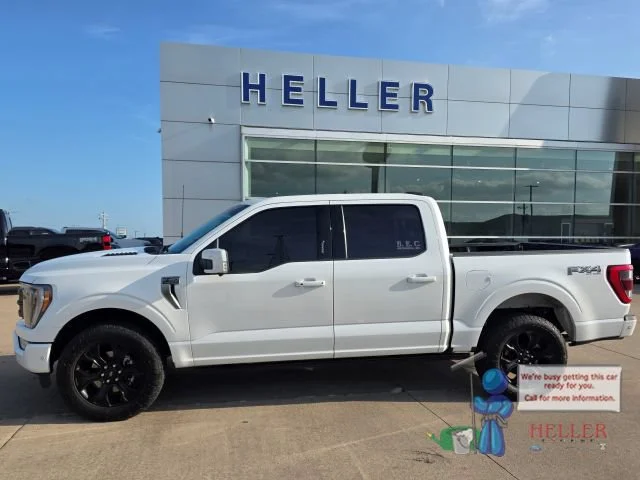 Used 2023 Star White Metallic Tri-Coat Ford Platinum image 4
