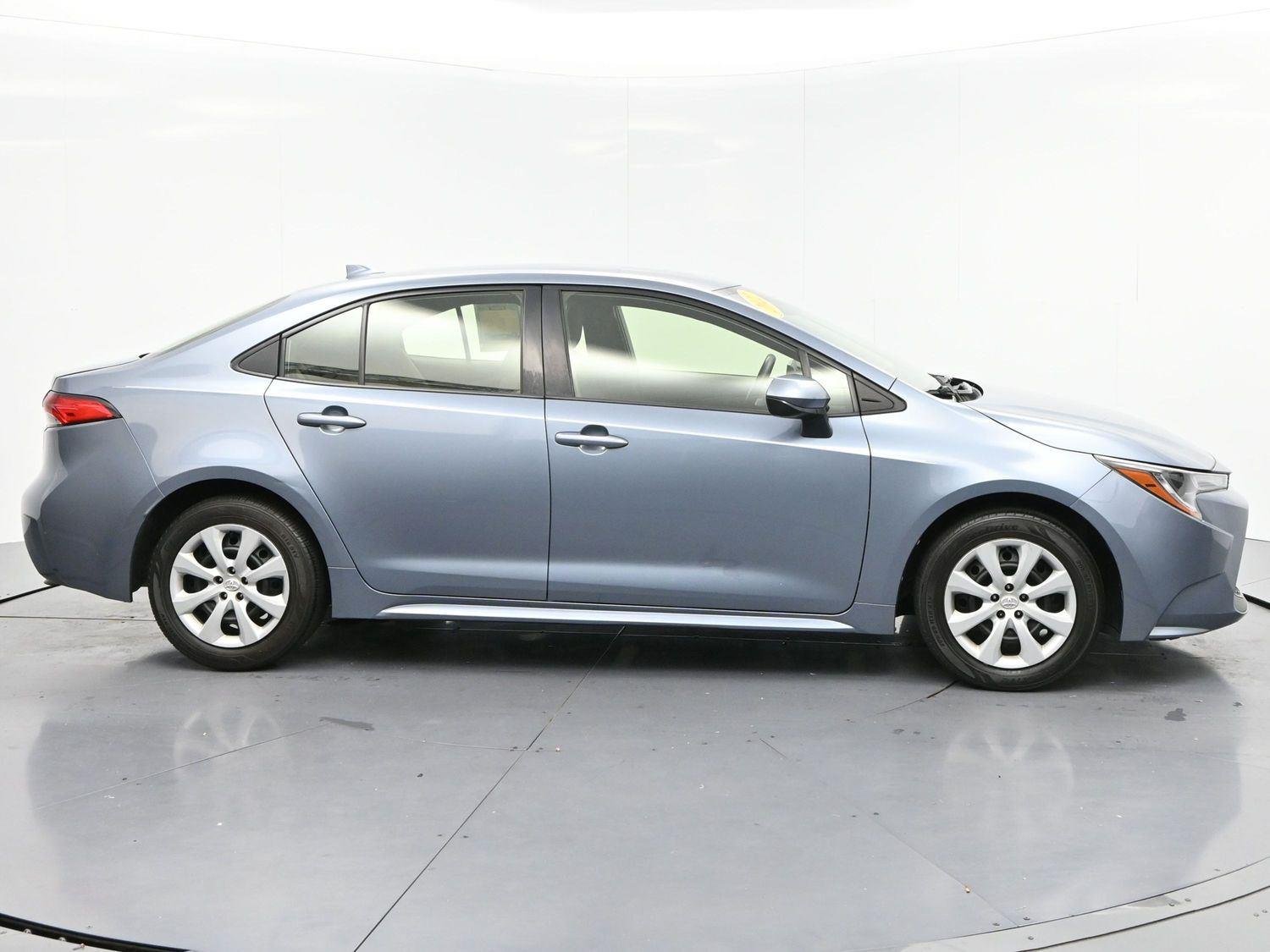 Used 2022 Celestite Gray Metallic Toyota LE image 8