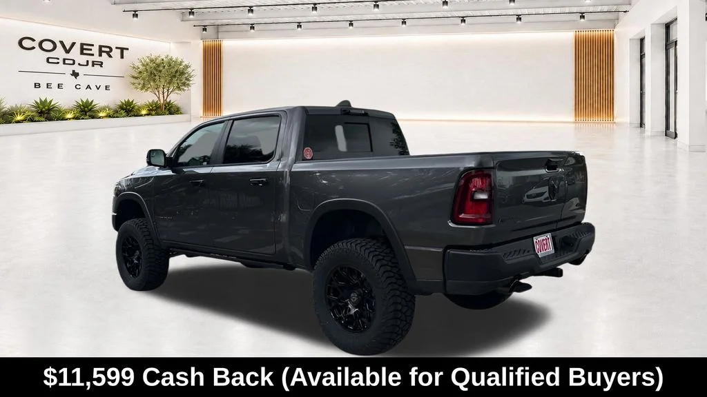 New 2026 Granite Crystal Metallic Clear-Coat Exterior Paint RAM Rebel image 7