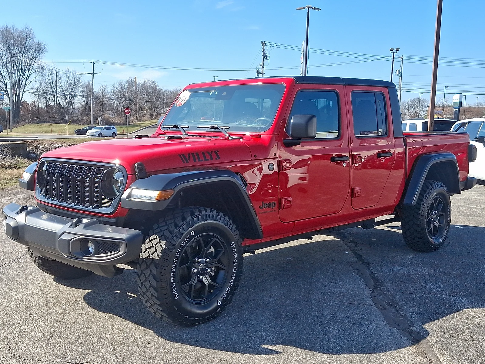 Used 2024 Red Jeep Willys image 4