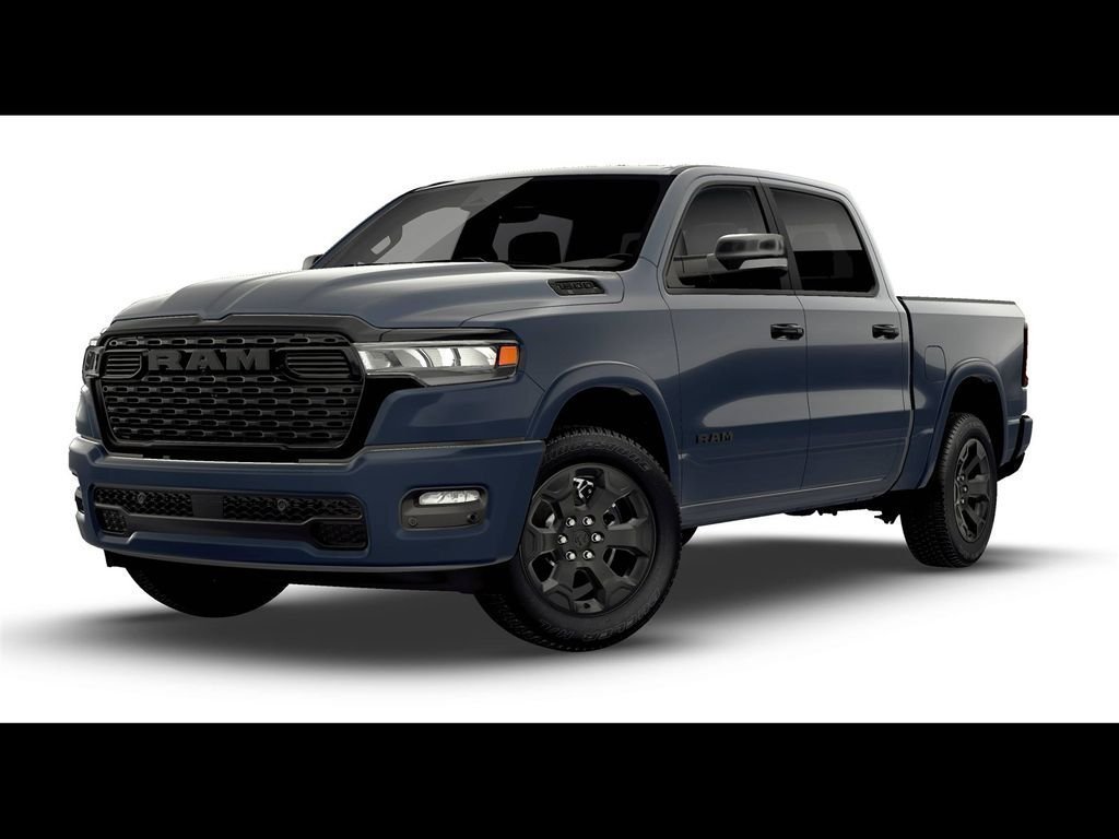 New 2026 Forged Blue Metallic Exterior Paint RAM Big Horn/Lone Star image 1